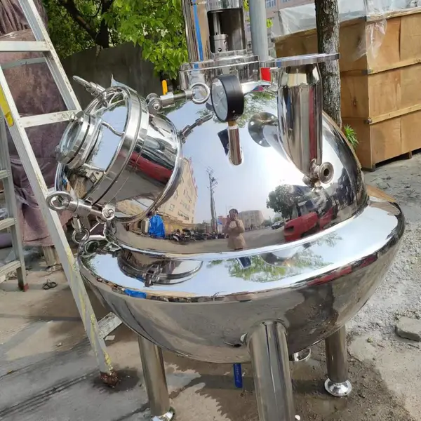 温州鹏睿不锈钢304球型浓缩器 卫生级浓缩器