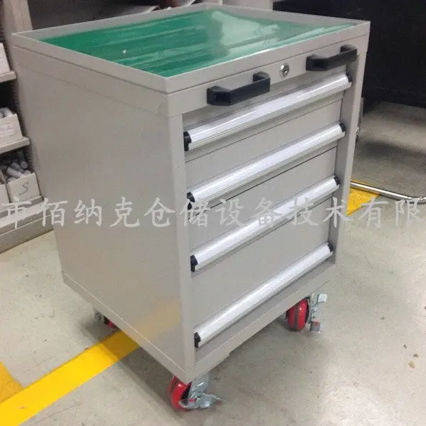 天津车间工具车厂家 配置安全锁具 带抽屉带刹车