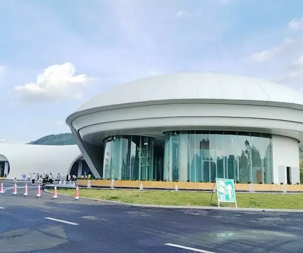 GRC工程案例-深圳沙田服务区GRC幕墙挂板完工落地惊艳亮相