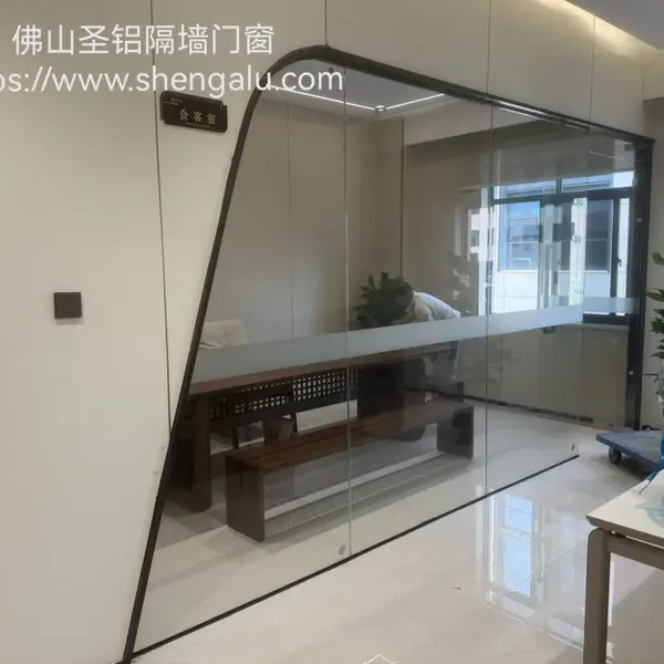 铝合金模块化办公隔断 医用实验室防辐射铅板隔墙 A 级防火硅酸钙板卡扣式高隔间定制