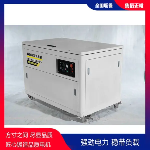 40kw汽油发电机大泽动力干接点启动机房备用