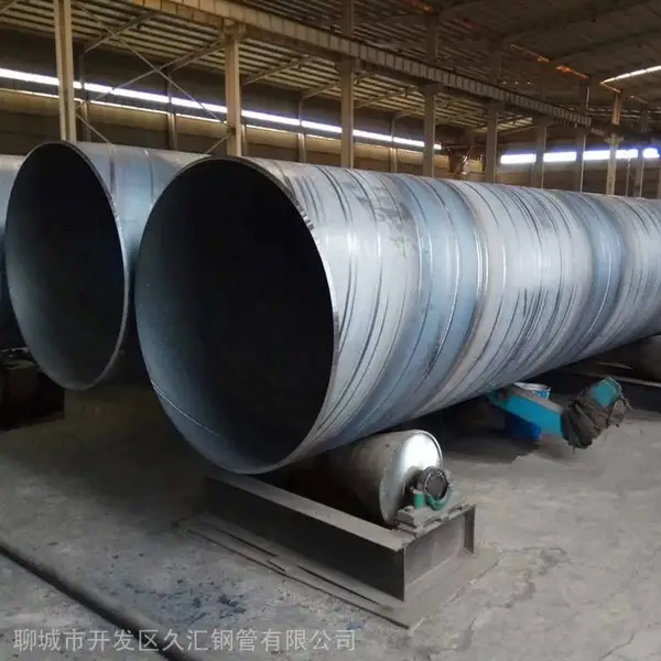 DN300*8螺旋钢管 DN600管道用sy/t5037标准螺旋焊缝管 可带管件