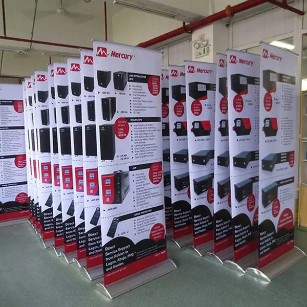 深圳易拉宝广告展示器材制作,经济便携,环保耐用