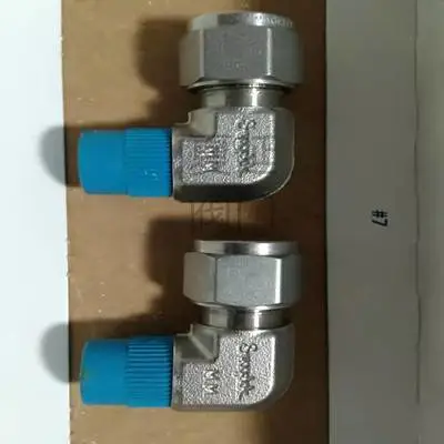 swagelok世伟洛克不锈钢1/4NPT转10MM卡套弯头