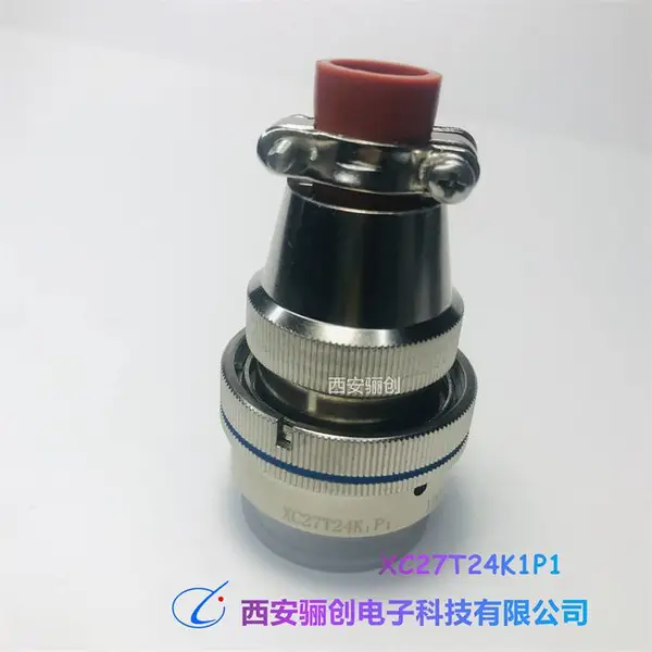 XC27T24K1P40圆形电连接器 24芯航空插头 卡口式 骊创