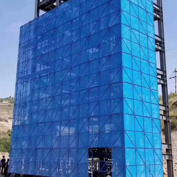带孔金属安全网 全钢爬架网片 建筑防护钢网片 全钢爬架的板厚