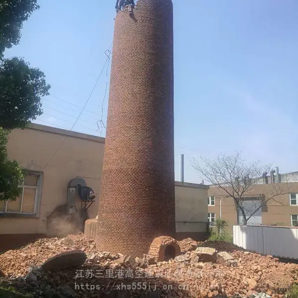 40m烟囱拆除商洛砖烟囱拆除加高工程队