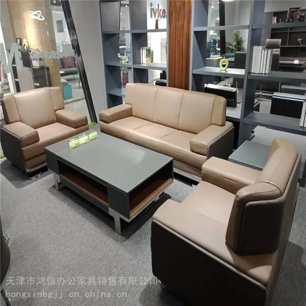 现代简约办公室沙发,布艺透气款 接待客户专用 尺寸/颜色/款式