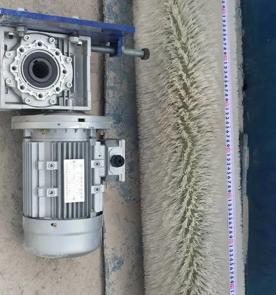 无动力滚筒毛刷清扫器 皮带滚刷清扫器 AYB-650被动滚刷清扫器
