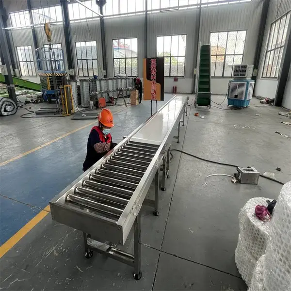 滚筒输送机纸箱集装箱输送机动力滚筒线流水线皮带线链板线板式输