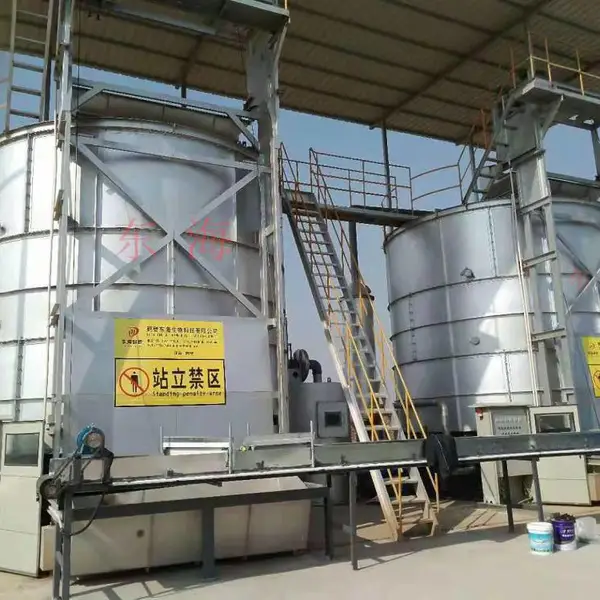 厂家加工制作鸡粪发酵罐 鹤壁东海发酵罐 大型粪污处理设备 20吨发酵罐
