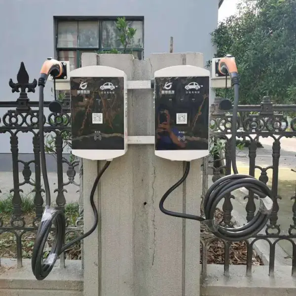 7kw交流慢速电动汽车***小区物业家用充电桩安装