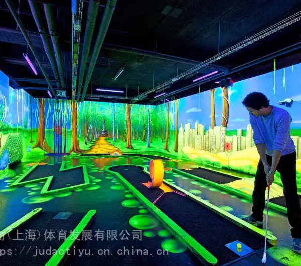 室内夜光高尔夫 趣味高尔夫