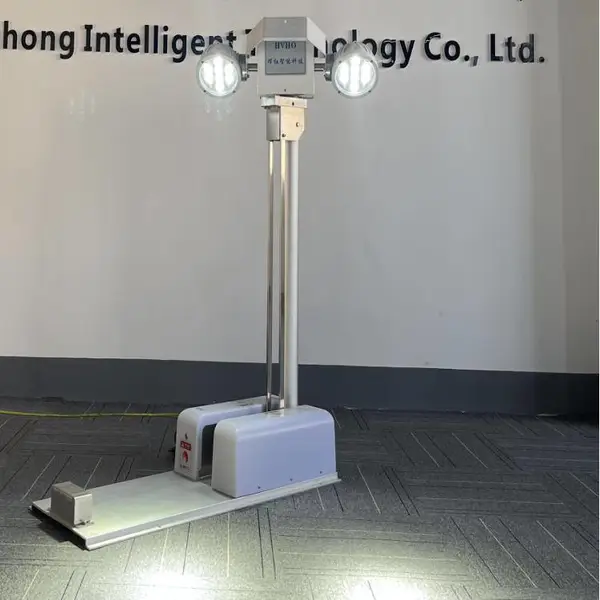 珲红智能移动照明灯具使用大面积夜间应急照明灯