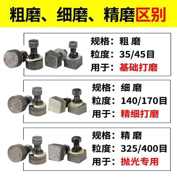 青壁水泥砂浆地面异形磨块 切削力大 长久打磨锋利不减 源头厂商