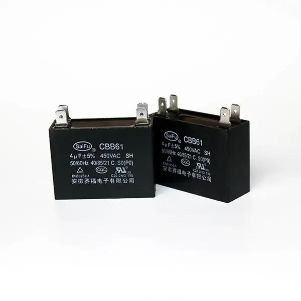 批量生产 赛福CBB61/450VAC 4uf 除湿机电机启动电容器