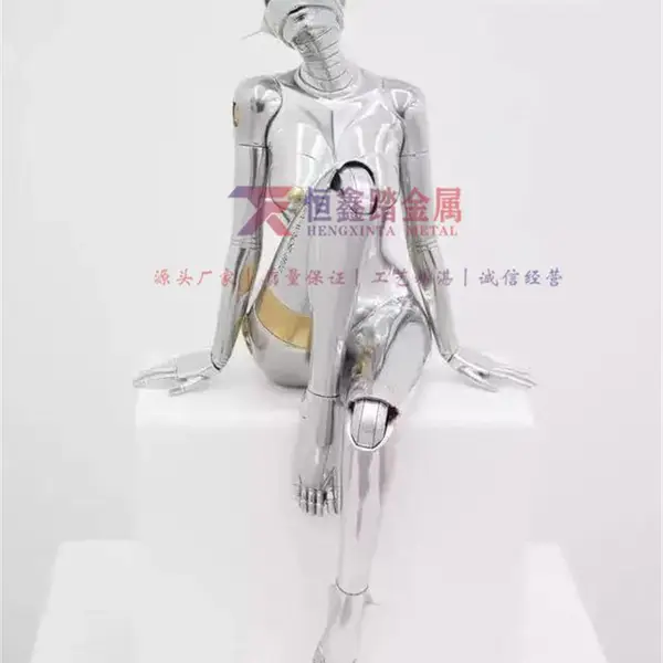 供应娱乐宠物机器人 酒吧KTV人物摆件 性感女机器人 机械女雕塑