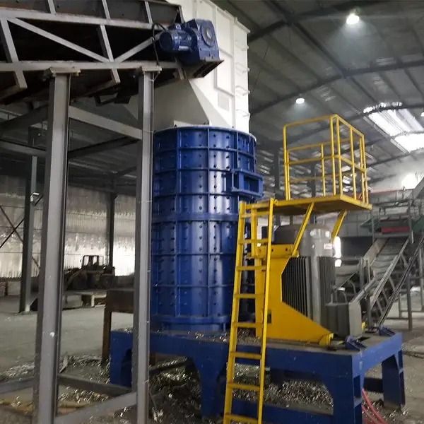 立式单车架粉碎机 有色金属搓球机 塑钢破碎生产线提供建厂方案