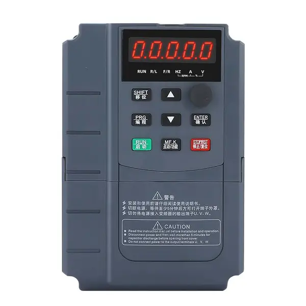 变频器三相1.5KW380v通用0.75-2.2-3.7-5.5KW220v电机调速G5M安川