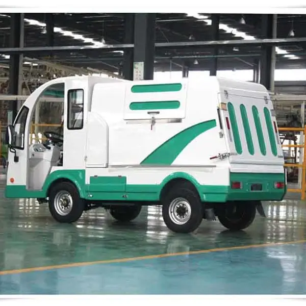 四轮电动垃圾清运车 园林/物业/厂区环卫保洁车 可自卸