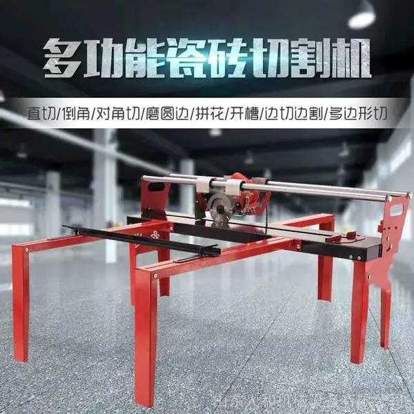 福建福州半自动瓷砖切割机 电动台式瓷砖倒角机 红外线瓷砖磨边机