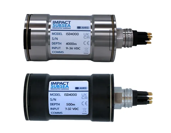 进口Impact subsea ISD4000 水下深度温度传感器 带姿态