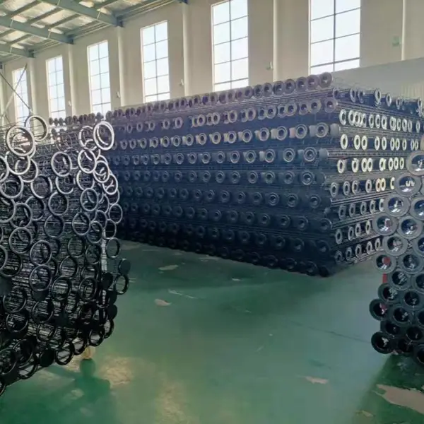 【鑫泉环保材料】江苏有机硅笼骨除尘骨架 化工行业耐腐蚀 盐城厂家批发