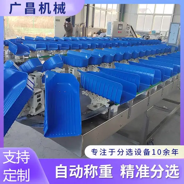 刺身料盒式重量分选机 304材质380V工业级分选设备