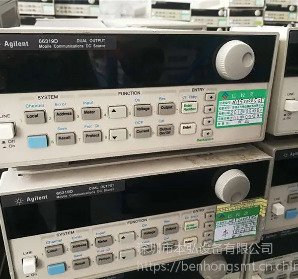 回收/租售 安捷伦Agilent 66309D 移动通信直流电源66319D程控电源