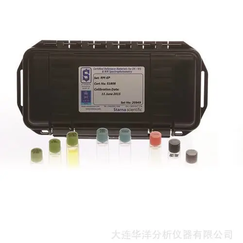 英国Starna进口近红外光区中性密度滤光片RM-R1R3I1吸光度校准测试