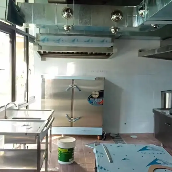 专业制作各种抽油烟罩排烟通风油烟净化厨房设备制作安装及维修