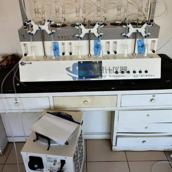 恩计仪器 二氧化硫蒸馏仪 安全性有保障