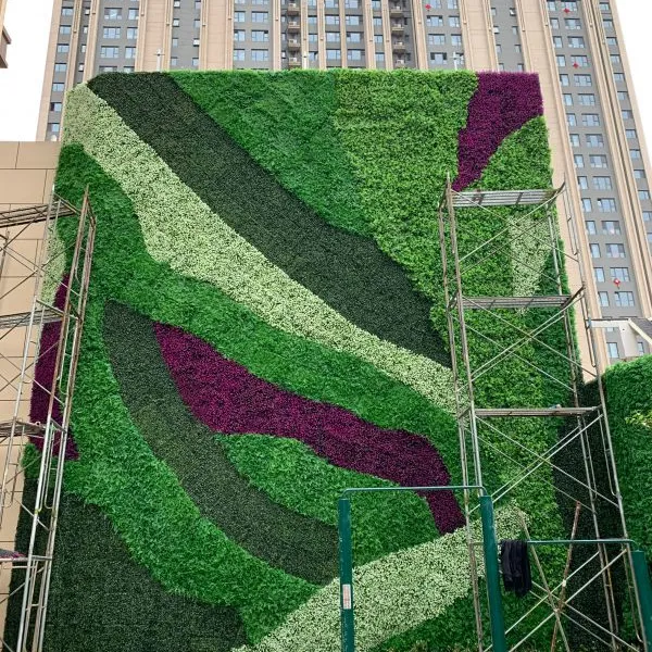 仿真绿植墙商场绿植墙餐厅植物墙户外草坪墙售楼处植物墙批发制作