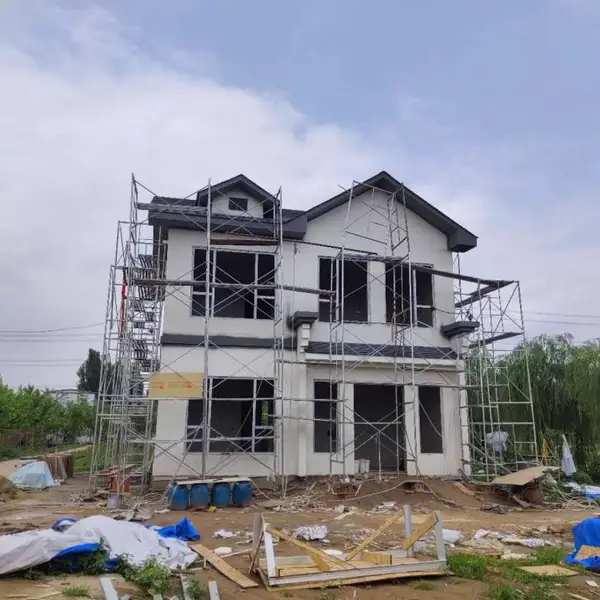 【钢结构房屋 轻钢房造价 轻钢别墅厂 农村房子效果图设计】价格_厂家-供应商网