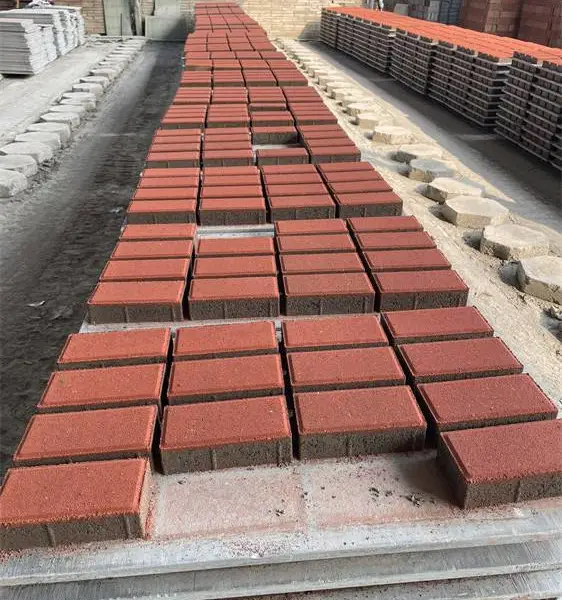 蔡甸彩砖-康瑞得雅华建材-人行步道彩砖供应