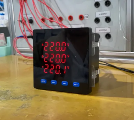 WSD194E-3S4 浙江威司盾仪表 液晶多功能表 电流表压组合表