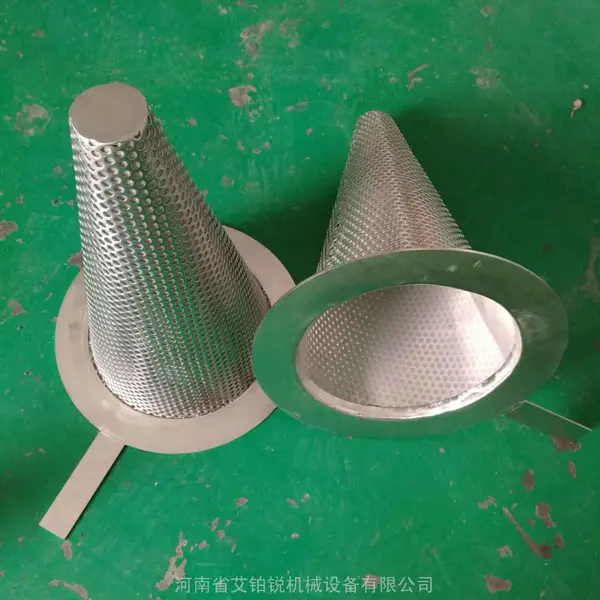 矿筛用笼型过滤器 平头带法兰不锈钢过滤器 DN200