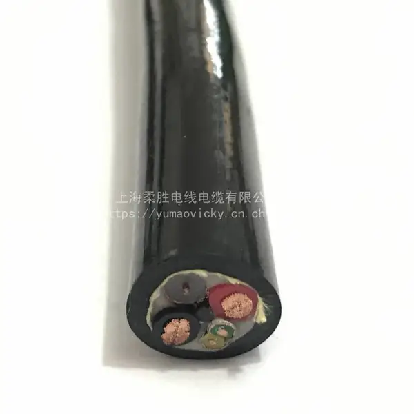 电源+视频+网线的复合线缆 耐高低温耐磨抗拉TPU组合电缆