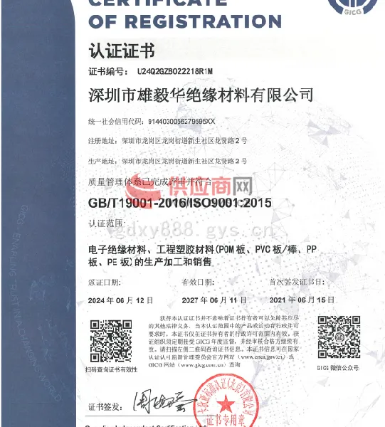 ISO9001质量体系