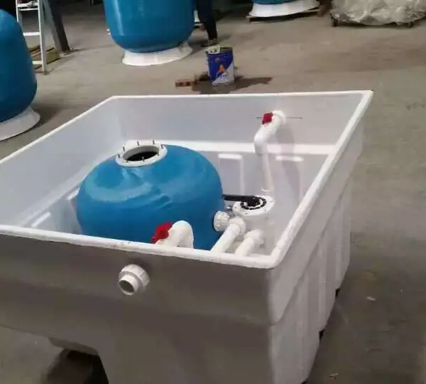 温泉泳池地埋式一体化过滤设备 水循环净化系统