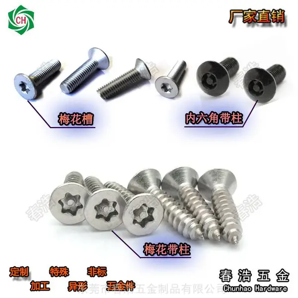 东莞螺丝厂 特殊非标环保玩具螺丝 来图来样定制 环保玩具螺丝加工厂家
