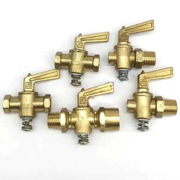 黄铜放气外牙旋塞PEE COCK WITH TEE HANDLE BRASS STRAIGHT NOSE