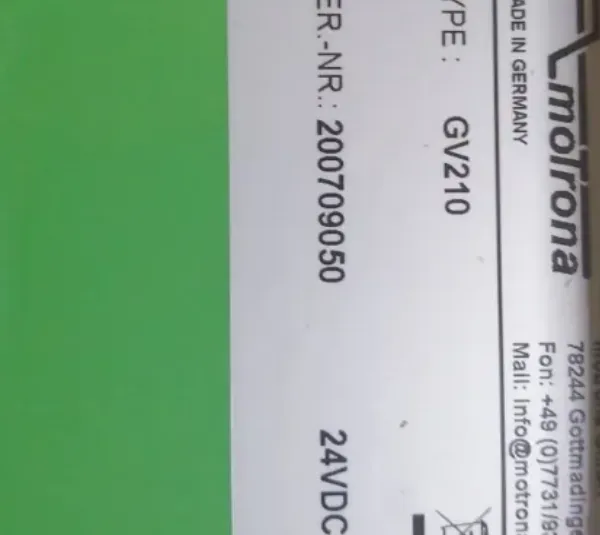 ���ƹ�ӦMOTRONA ���忪�� GV210 SN: 180100910 2I/2O����