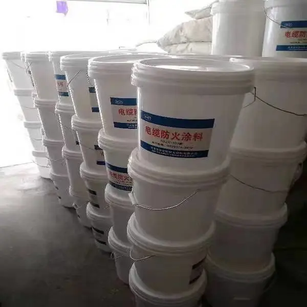 钢厂 化工厂 电缆防护用电缆防火漆 耐高温电缆防火涂料