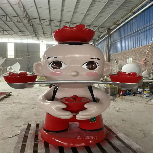 卡通人物雕塑定制_广州卡通人物雕塑_益丰玻璃钢雕塑工艺品