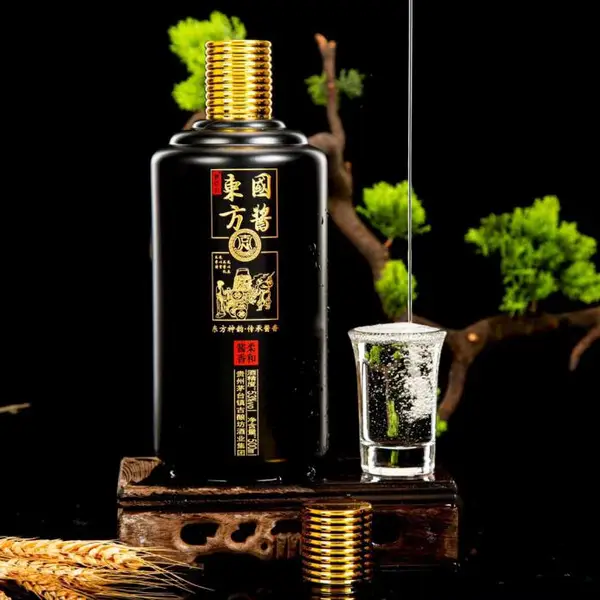 贵州茅台古酿坊东方国酱黑金酒酱香型白酒厂家直供