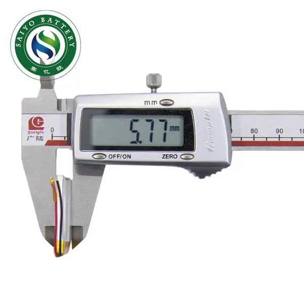 供应训狗器电池652030 磨甲器电池102050