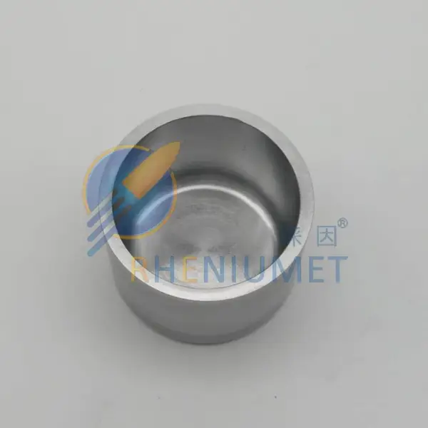 铼坩埚 纯度99.99% 蓝宝石晶体生长容器 真空高温熔炼器具