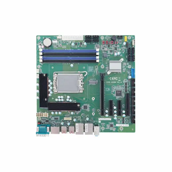 CEB-Q67M-A200 Intel Q670 Chipset, 2 x LAN, HDMI/2 x DP++/Edp,6 x COM, 13 x USB, 4 x PCIe, 1 x M.2, Micro ATX MB