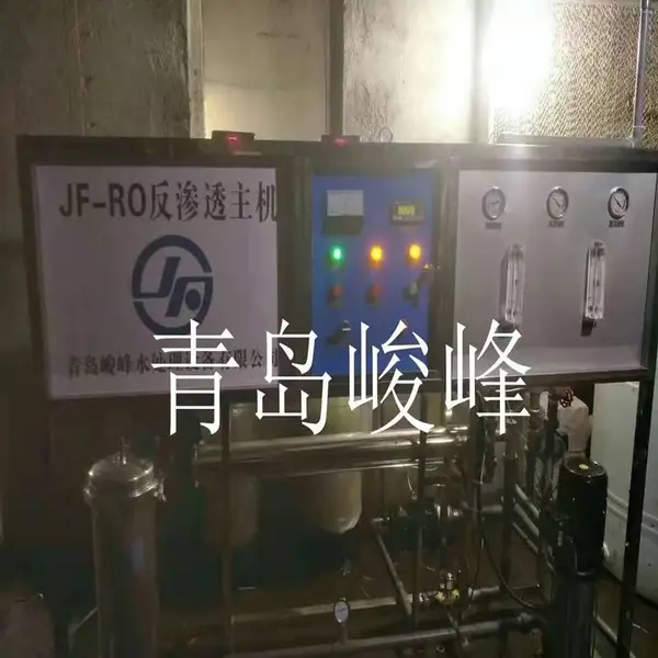 生产2T/H反渗透设备 厂家2吨纯净水设备 峻峰工业净化软化设备批量